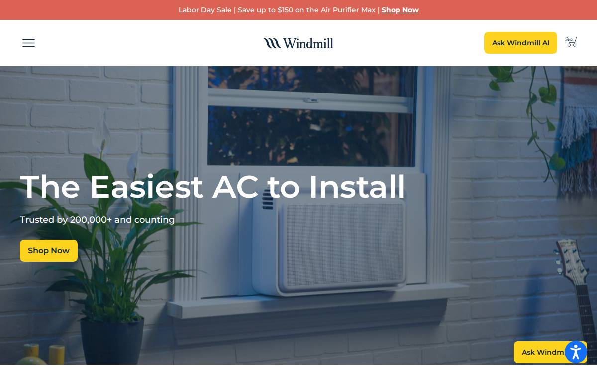 Windmill website preview