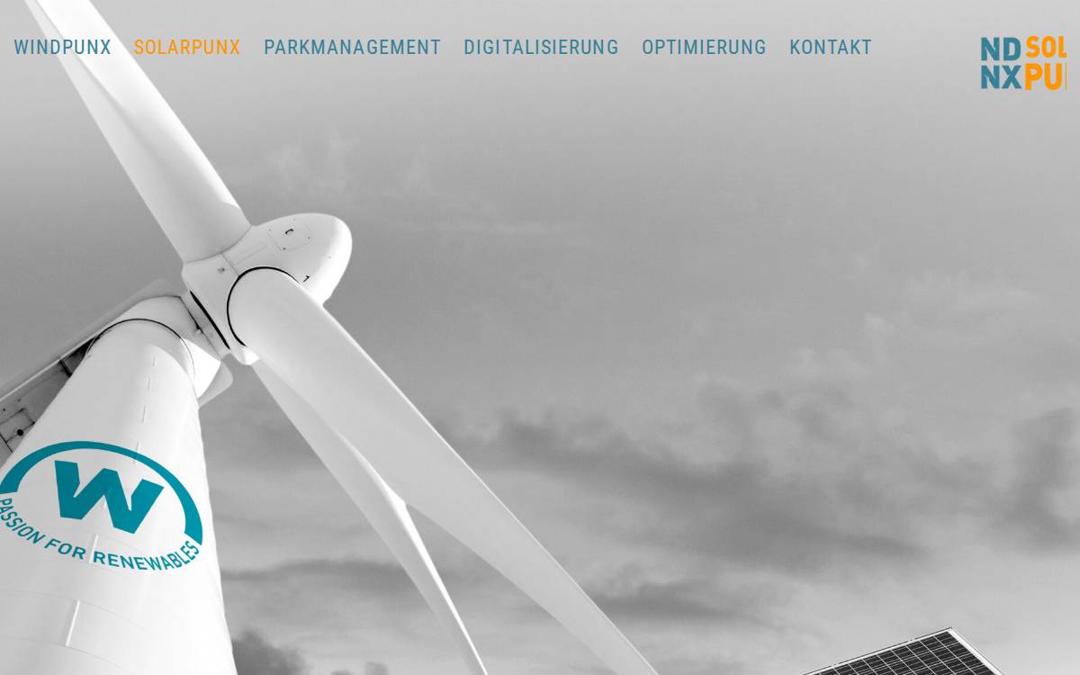 Windpunx website preview
