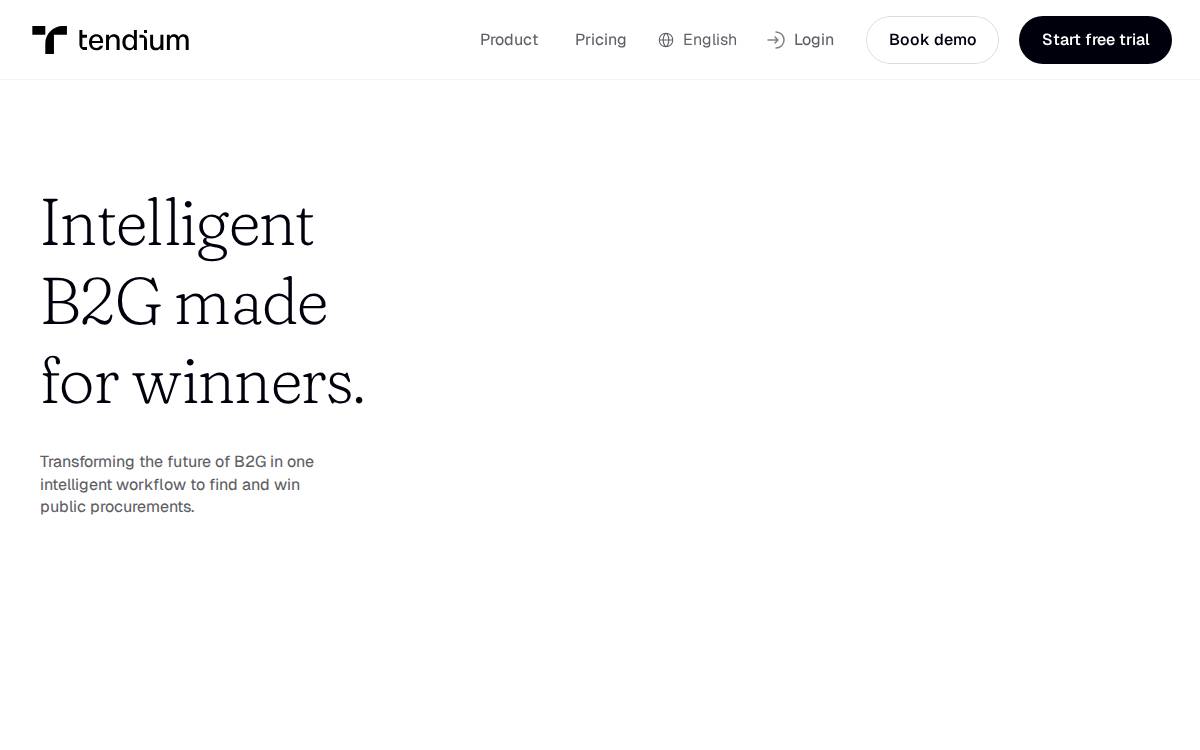 Winning public procurement with AI website preview