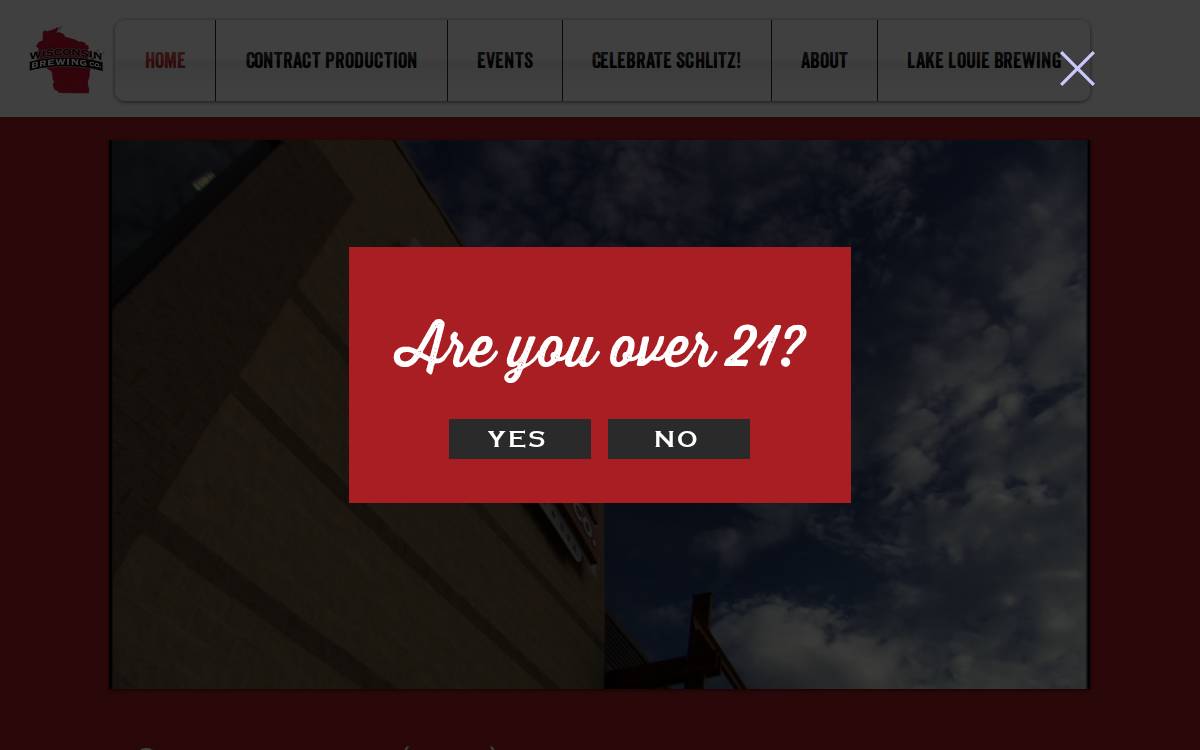 Wisconsin Brewing website preview