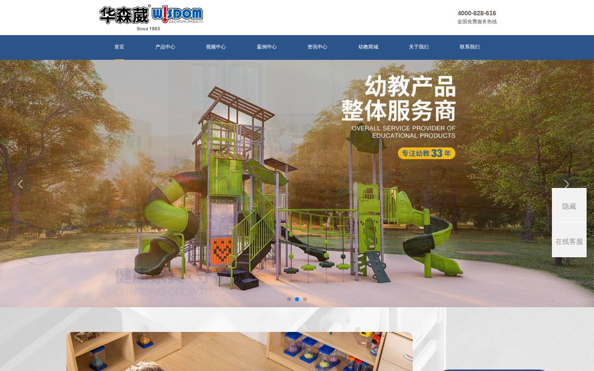 Wisdom website preview