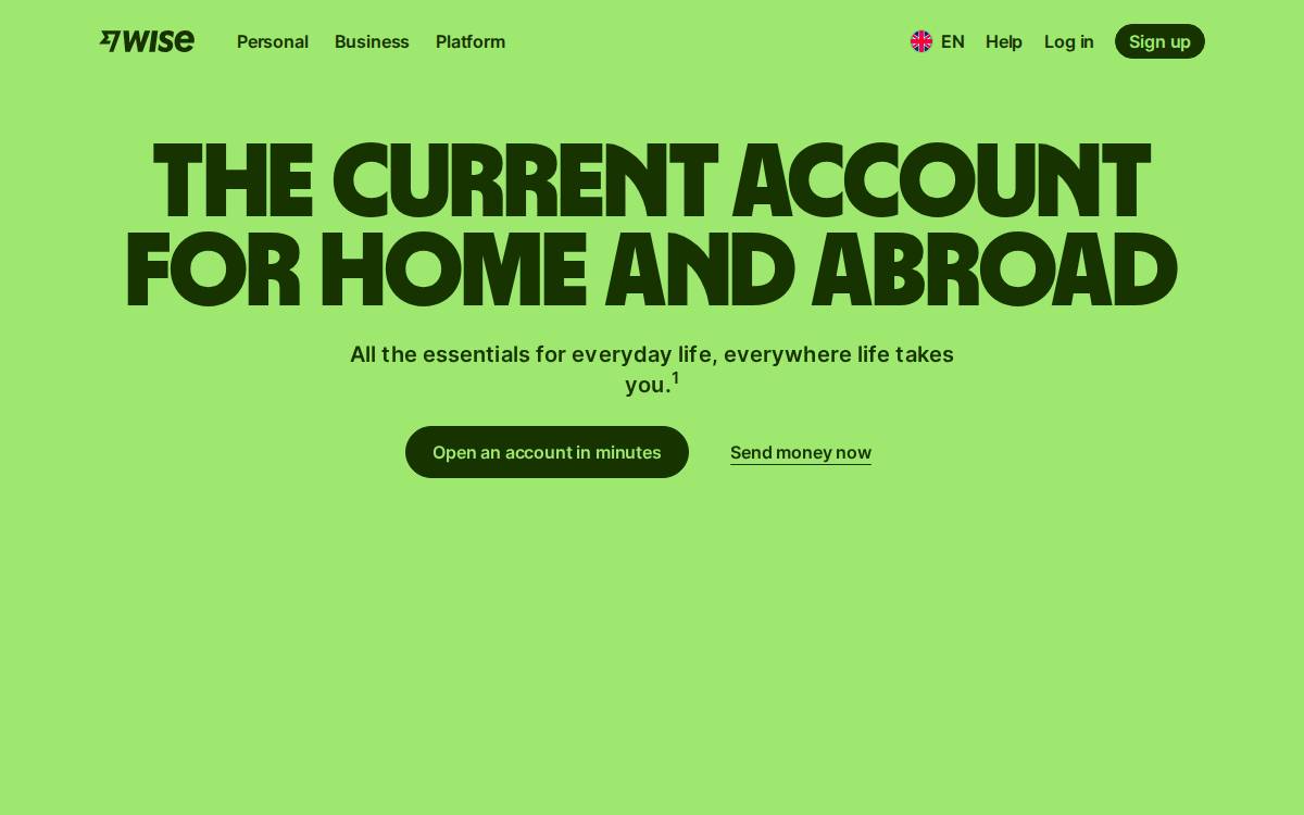 Wise website preview