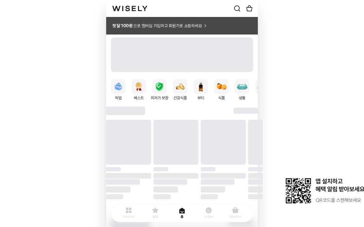 Wisely website preview