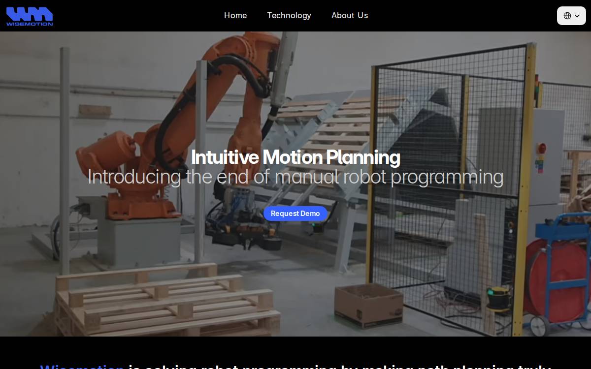 Wisemotion website preview