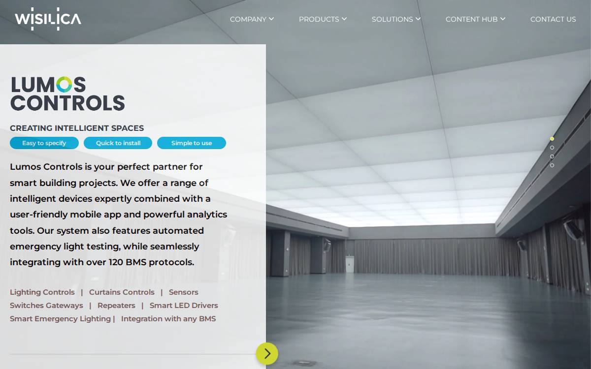 WiSilica website preview