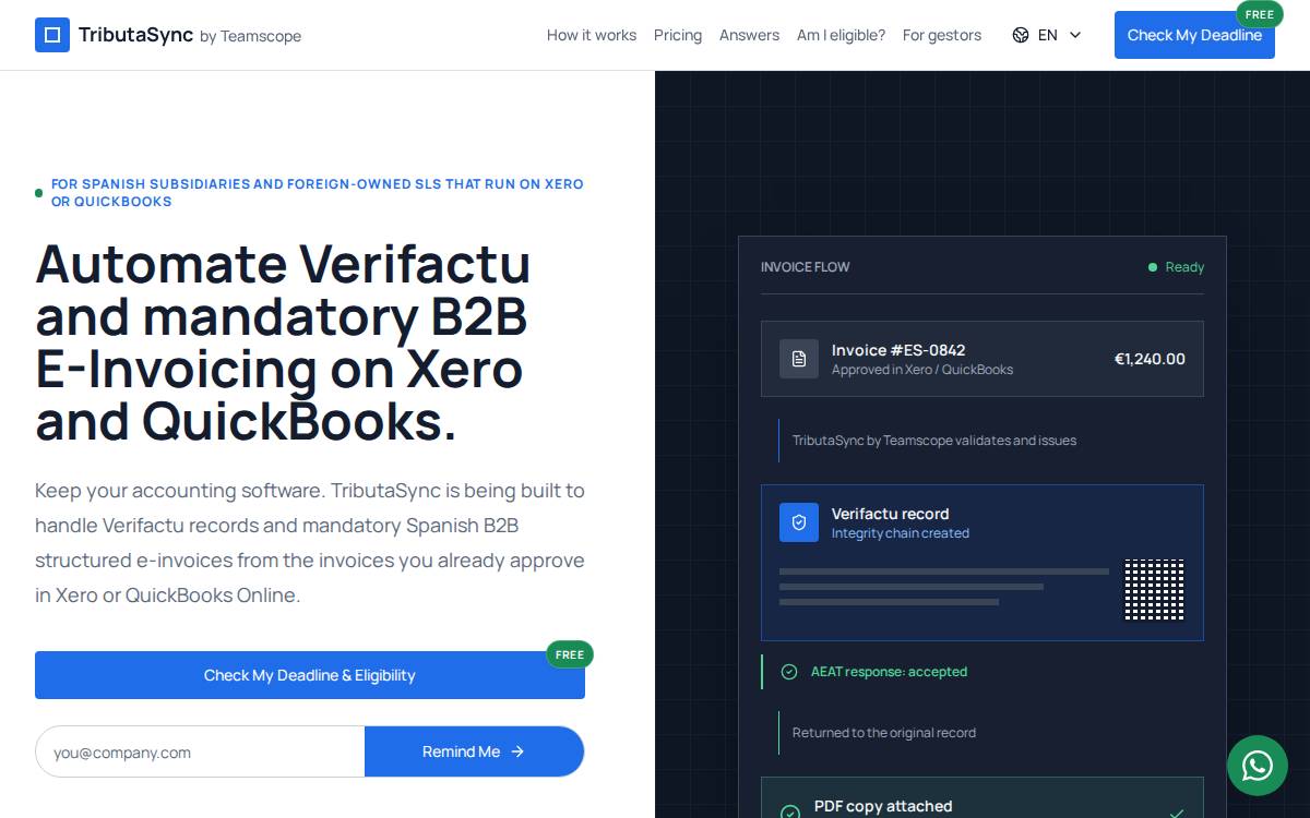 Wisnio website preview