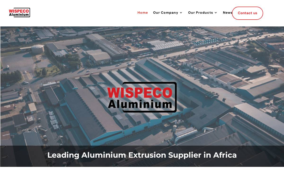 Wispeco website preview