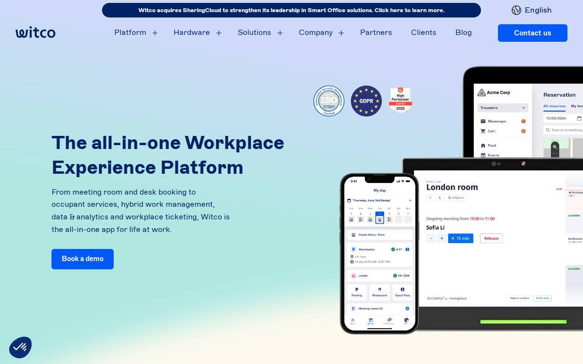 Witco website preview