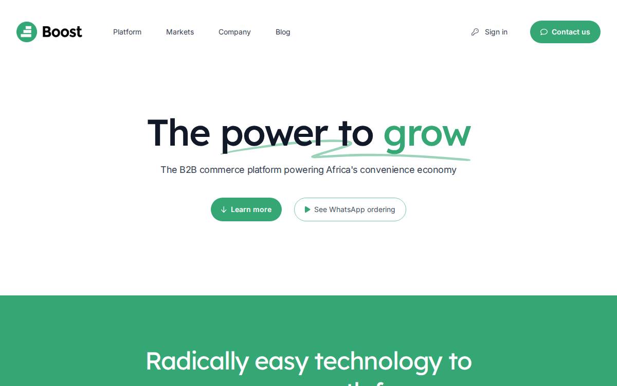 Withboost website preview
