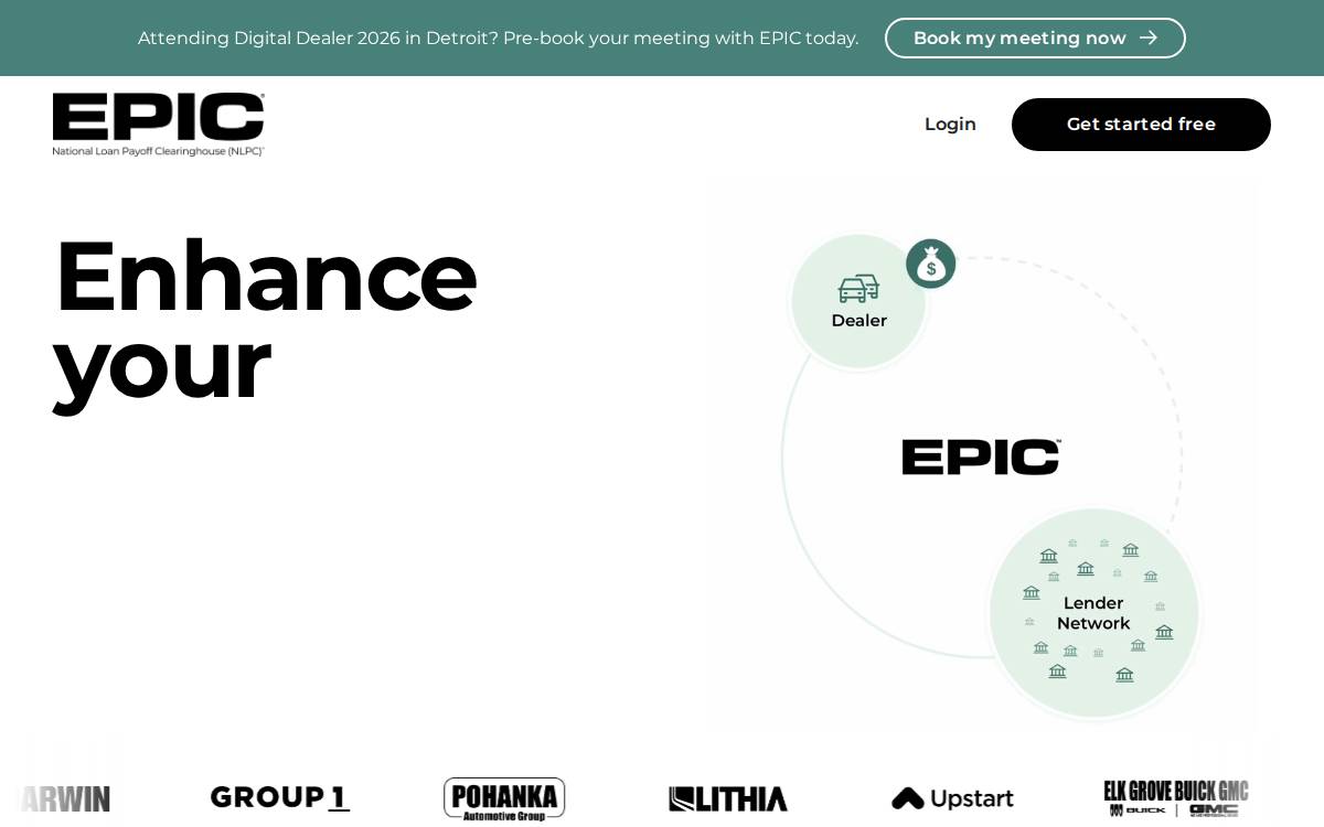 Withepic website preview