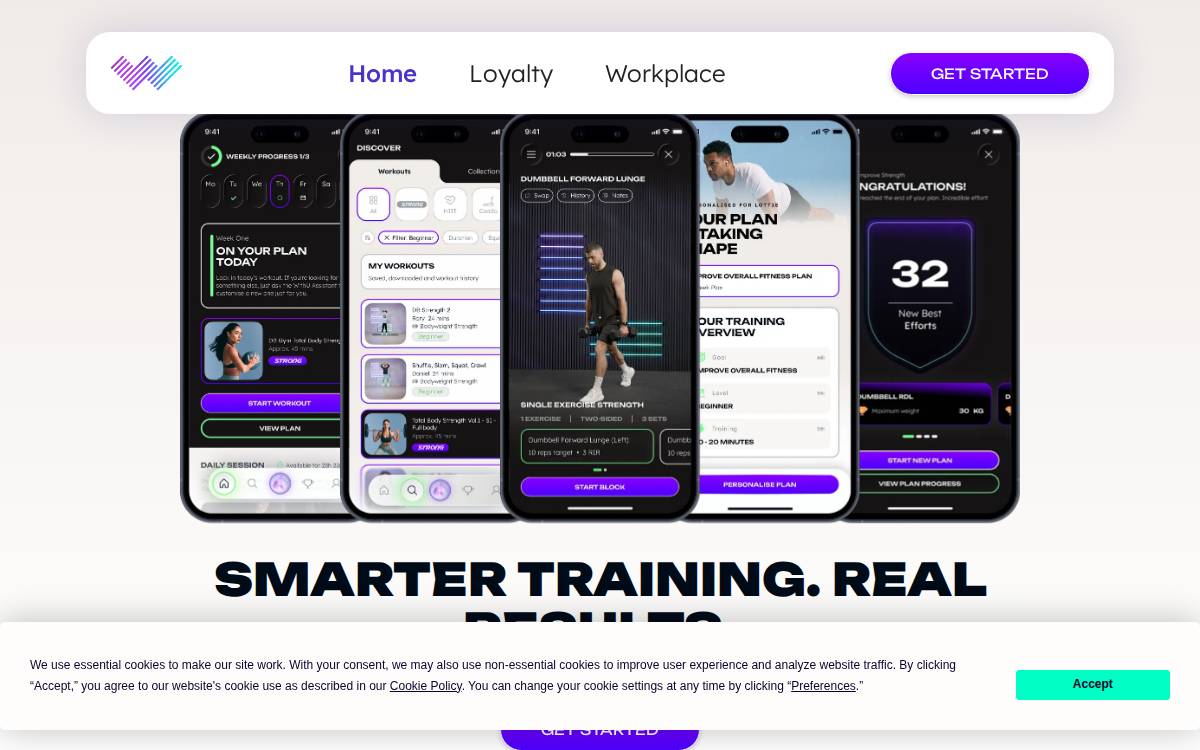 WithU website preview