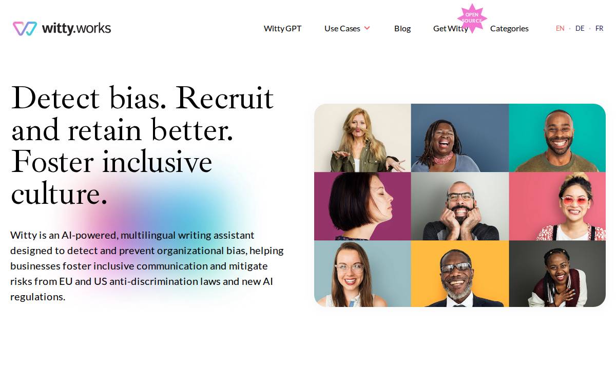 Witty website preview