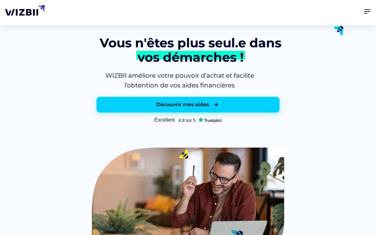 Wizbii website preview