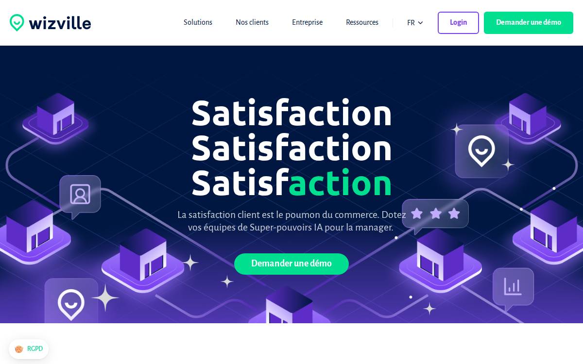 Wizville website preview