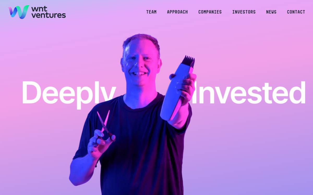 WNT Ventures website preview