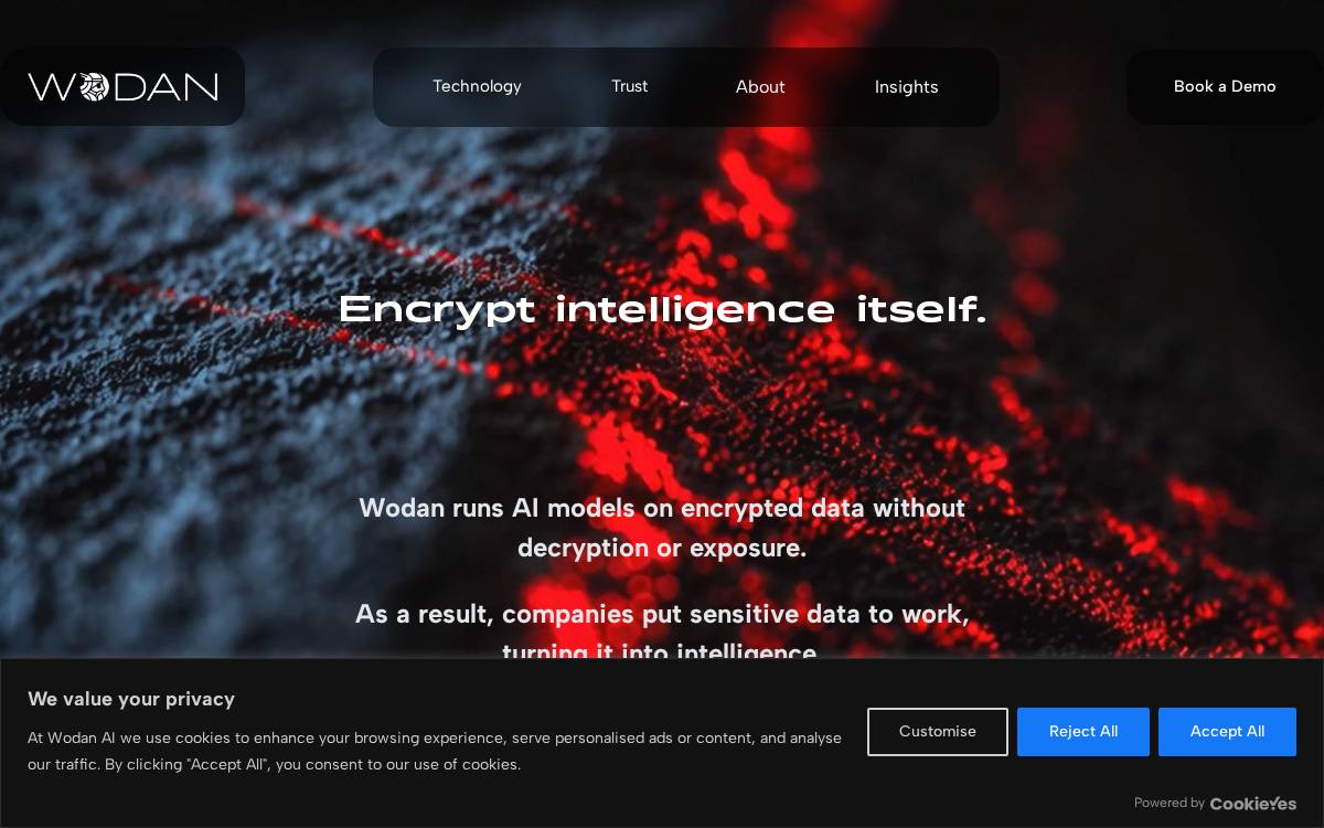 Wodan website preview
