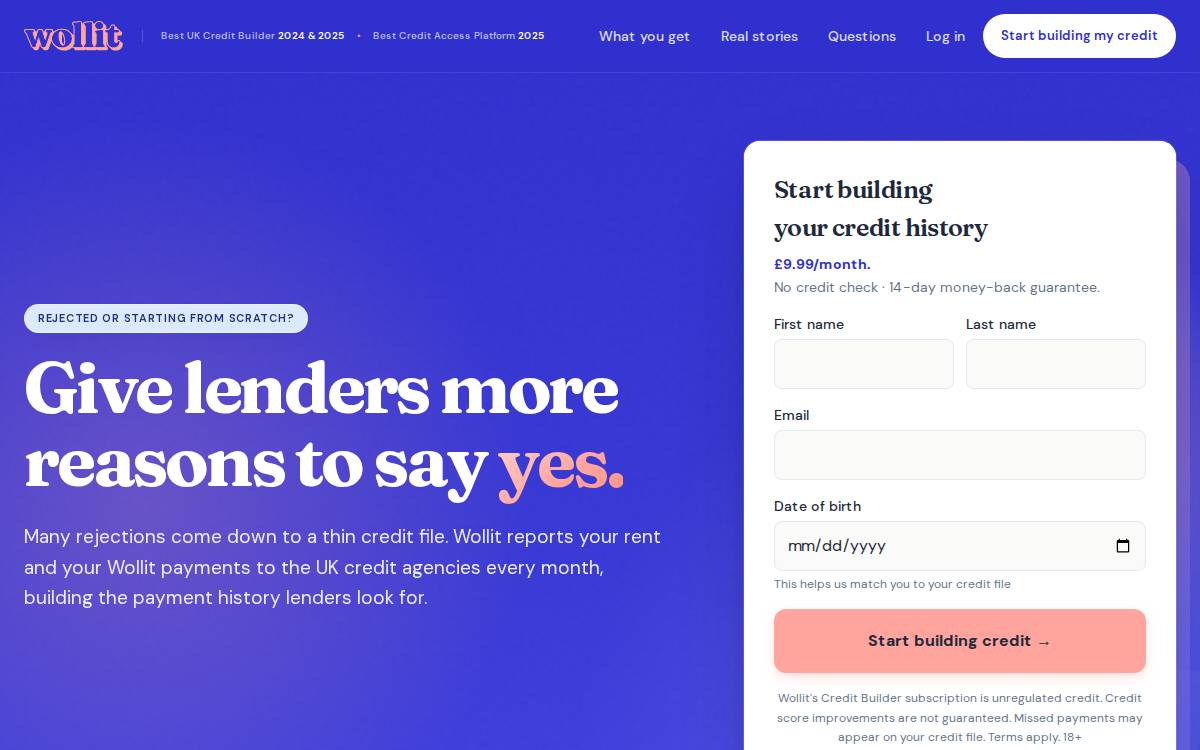 Wollit website preview