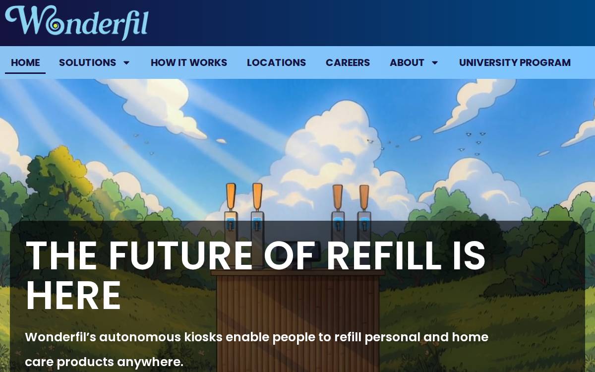 Wonderfil website preview