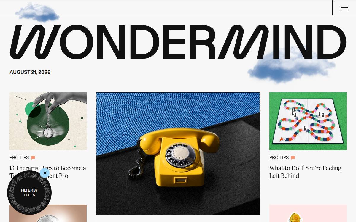 Wondermind website preview