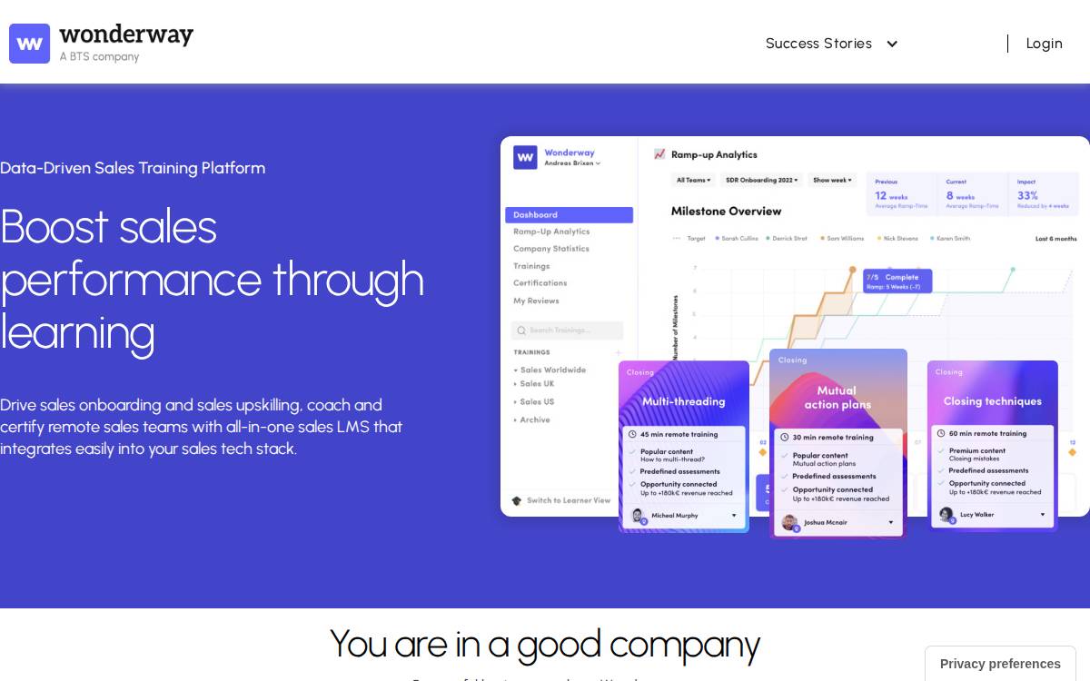 wonderway website preview