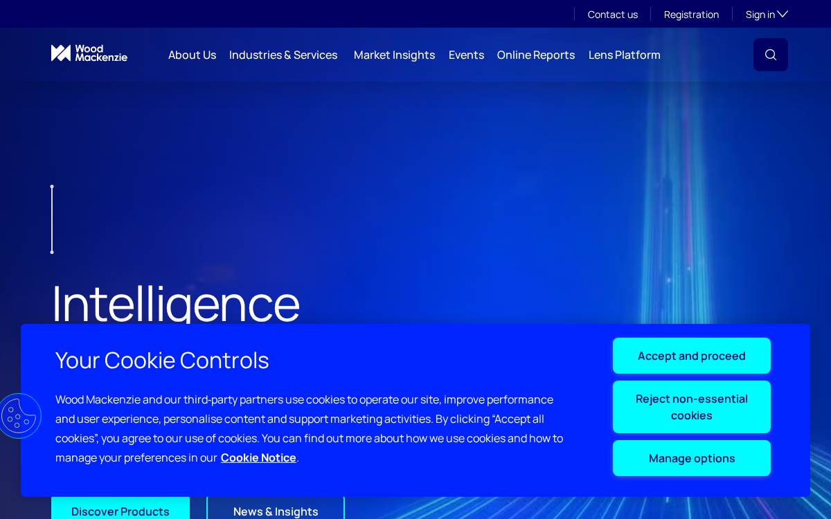 Woodmac website preview