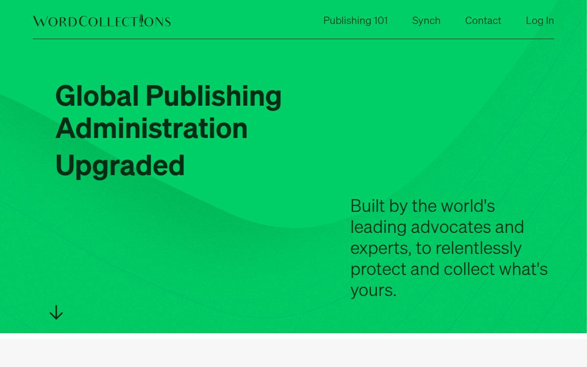 WordCollections website preview
