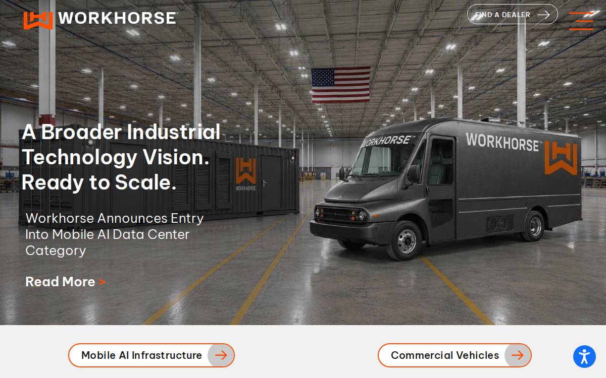 Workhorse website preview
