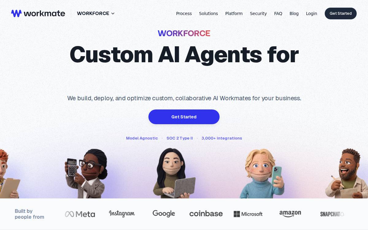 Workmate website preview
