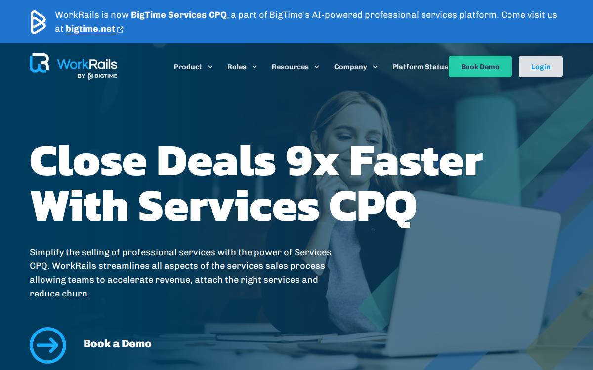 Workrails website preview