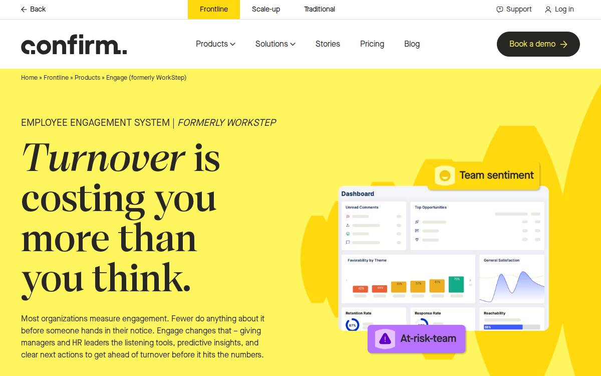 Workstep website preview