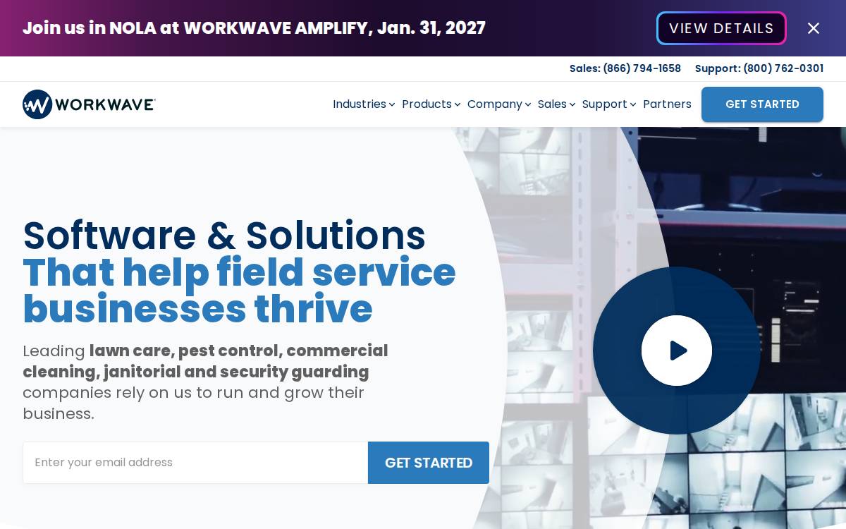 WorkWave website preview