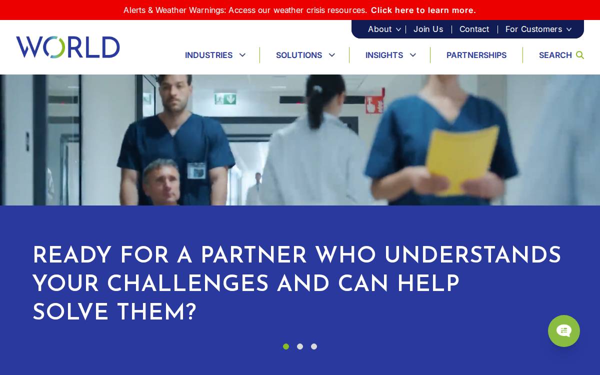 World Insurance Associates website preview