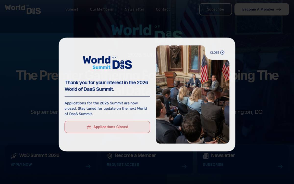 Worldofdaas website preview