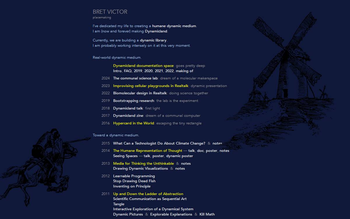 Worrydream website preview