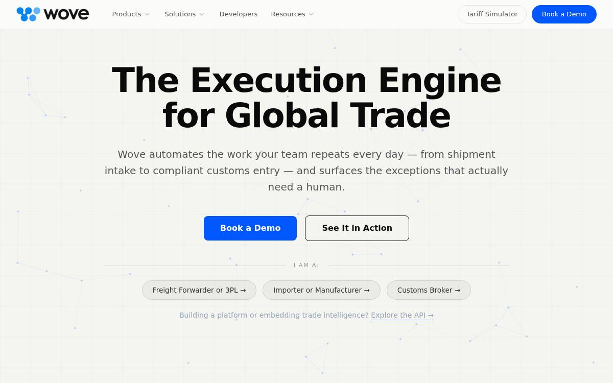 Wove Technologies (TapFwd) website preview