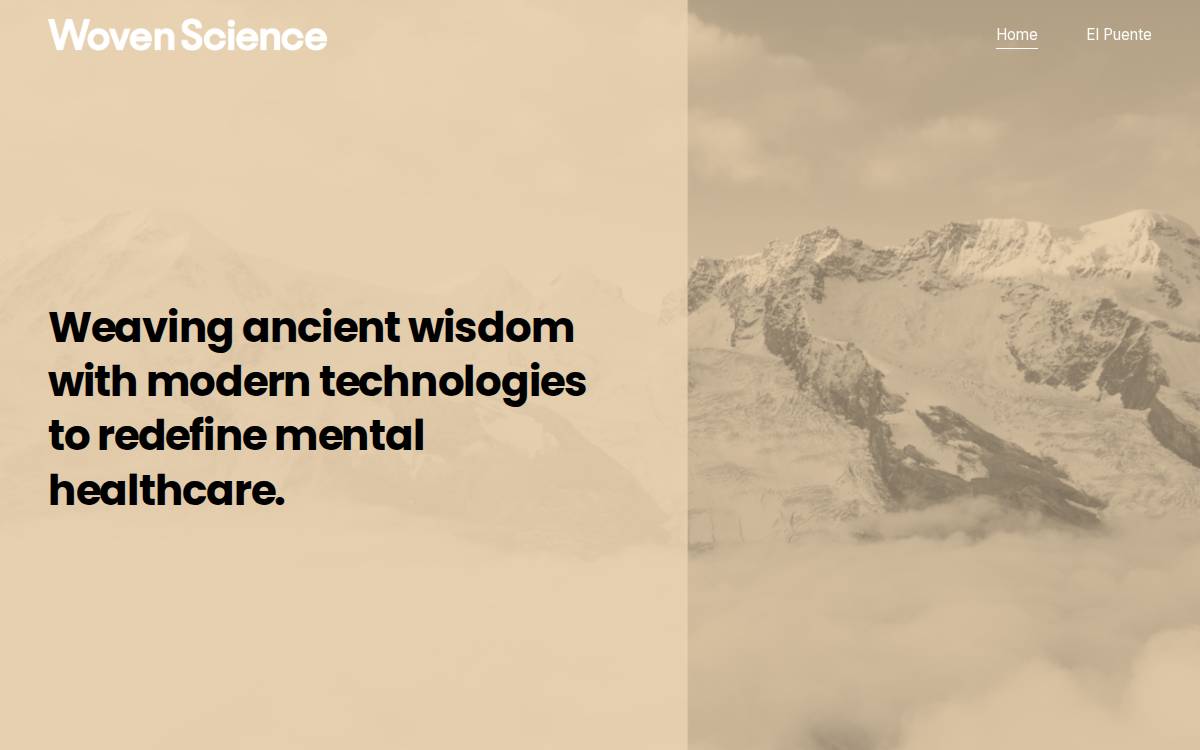 Woven website preview