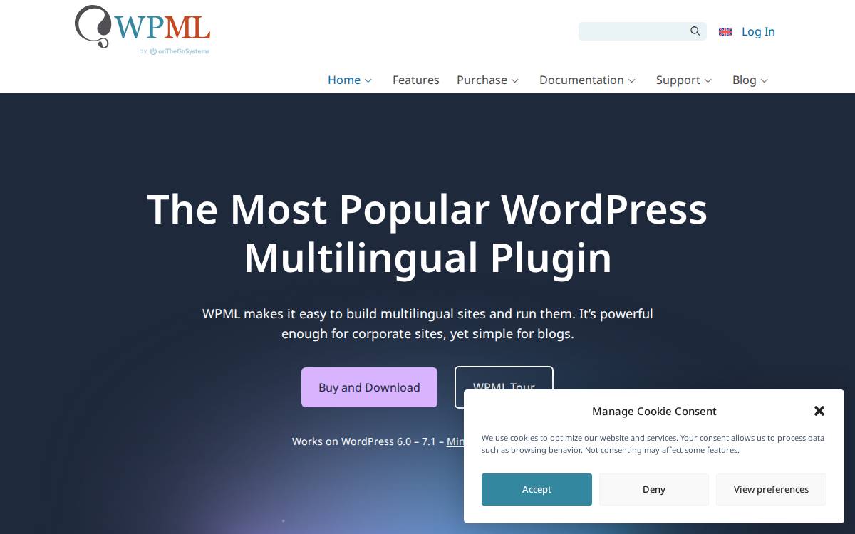 Wpml website preview