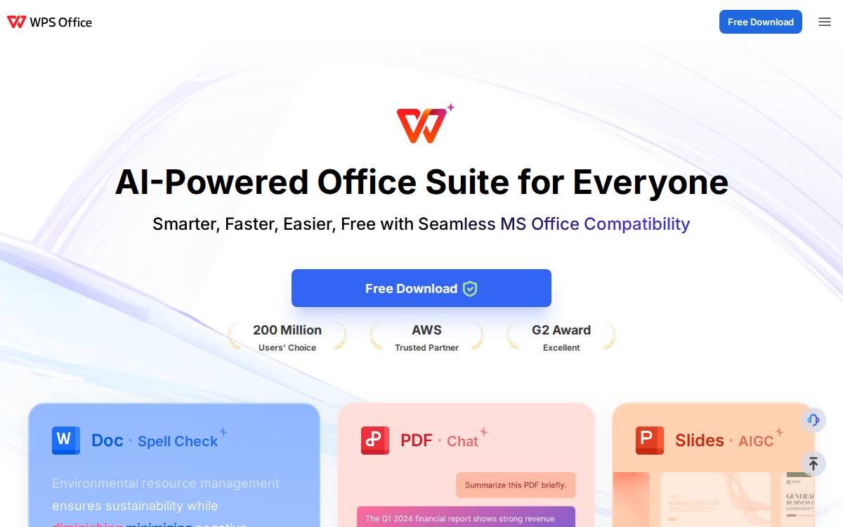 Wps website preview