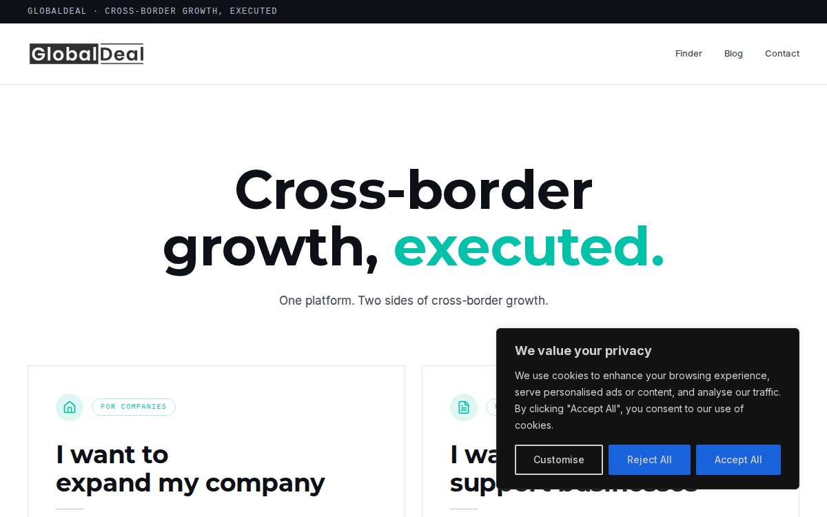 Wrexiv株式会社 website preview