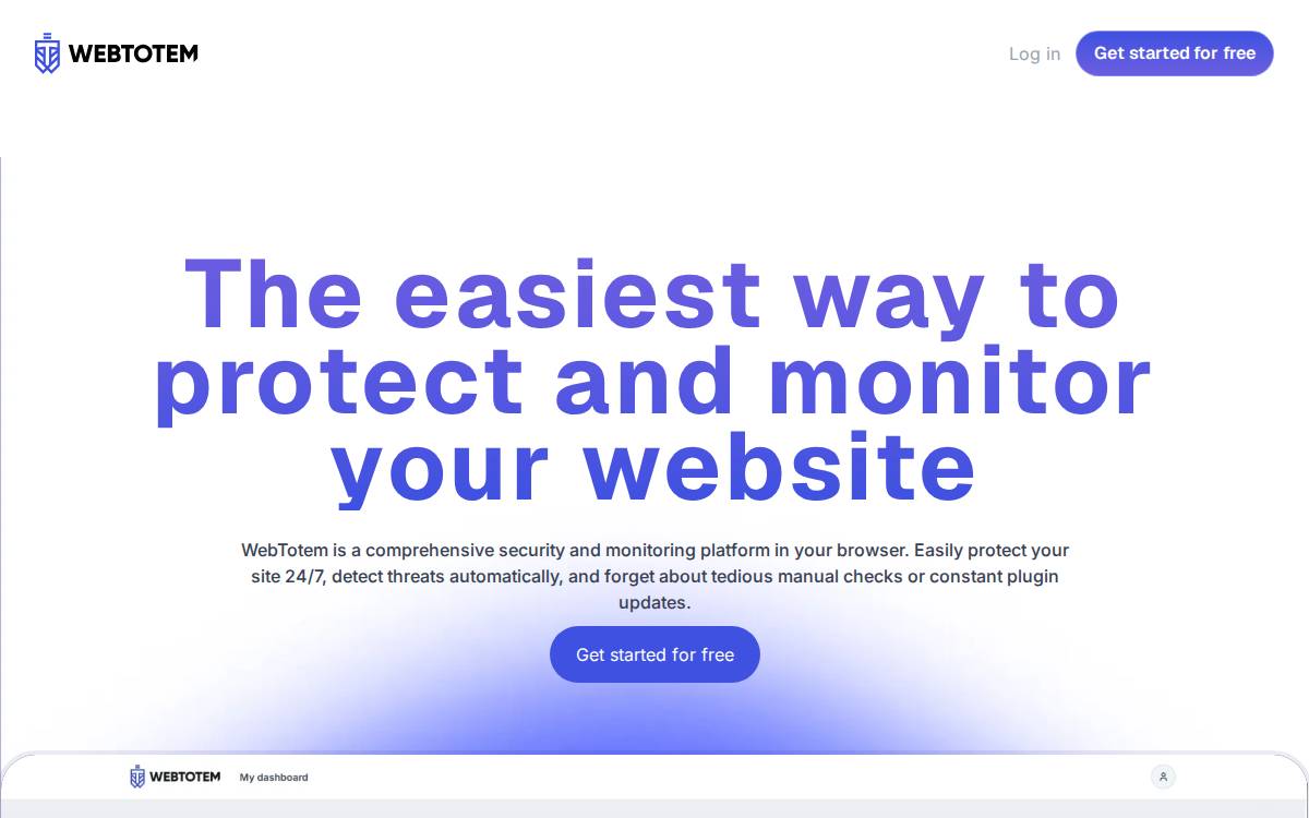 Wtotem website preview