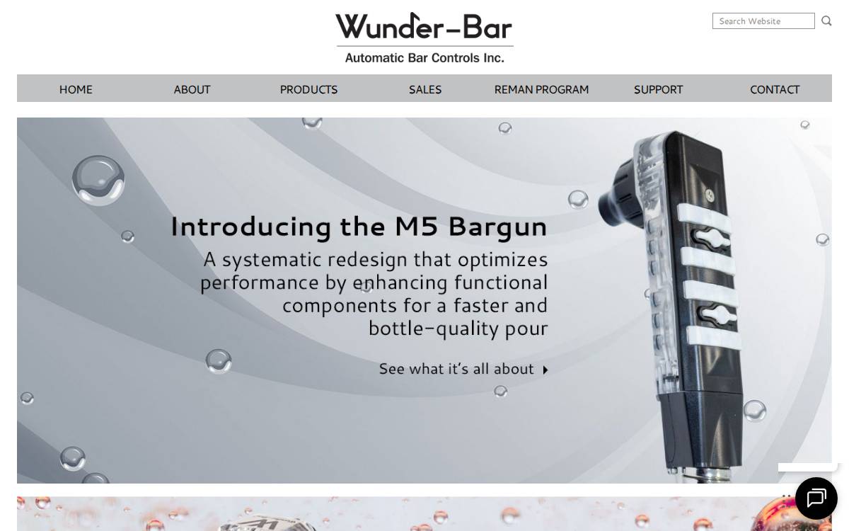 Wunderbar website preview