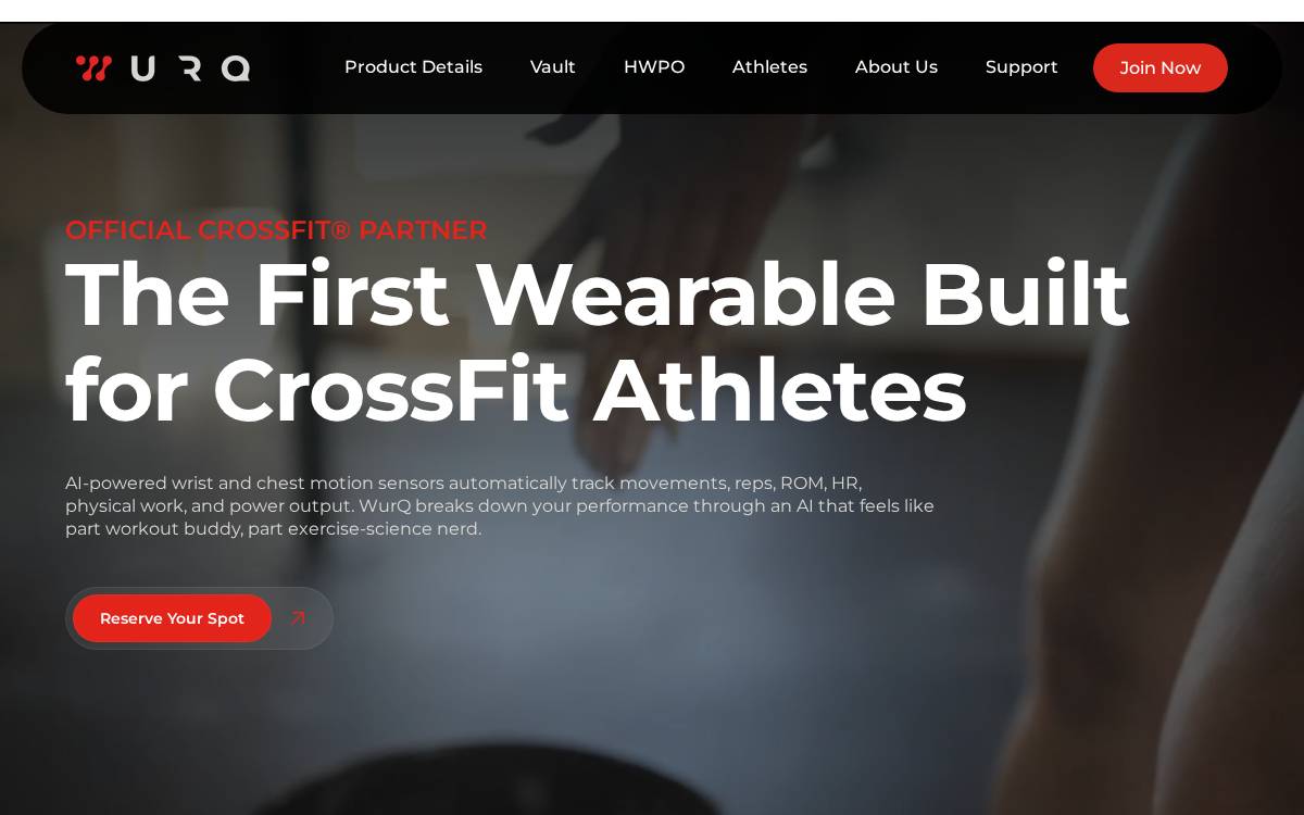 WurQ website preview