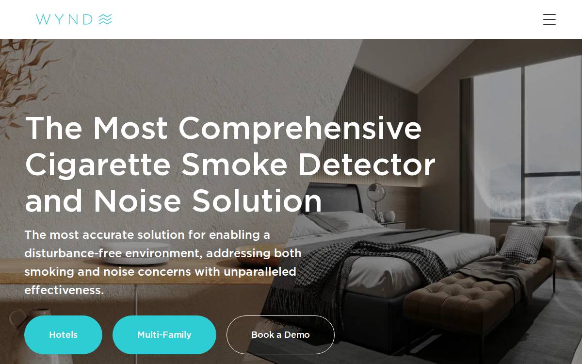 Wynd website preview