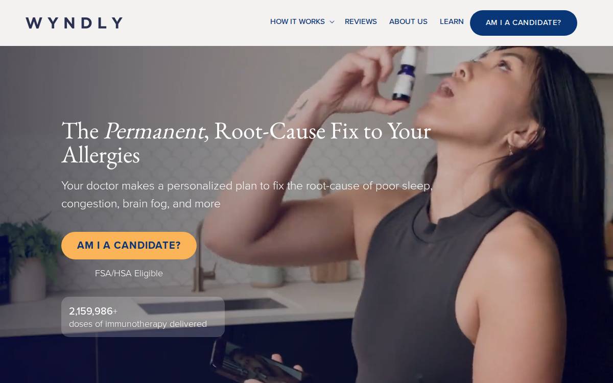 Wyndly website preview