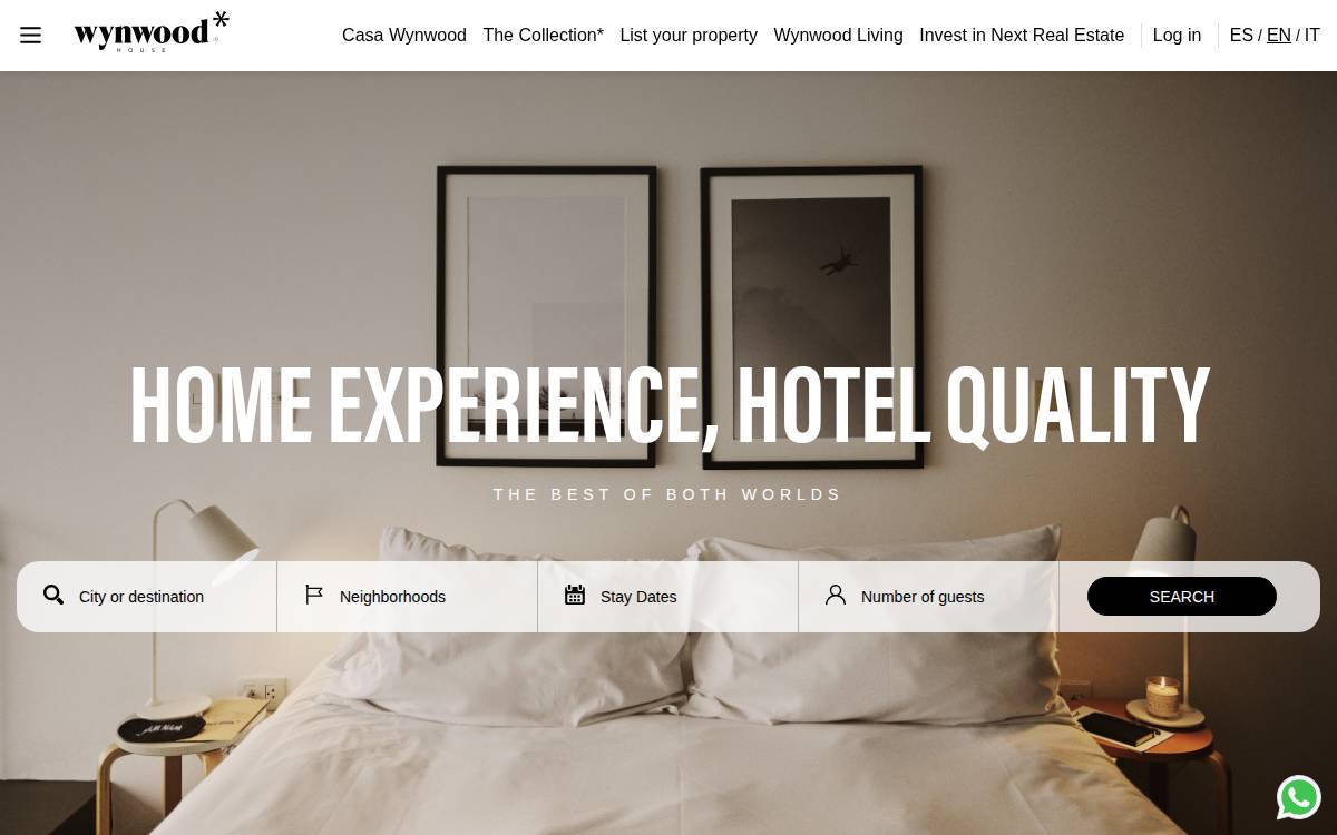 Wynwood website preview