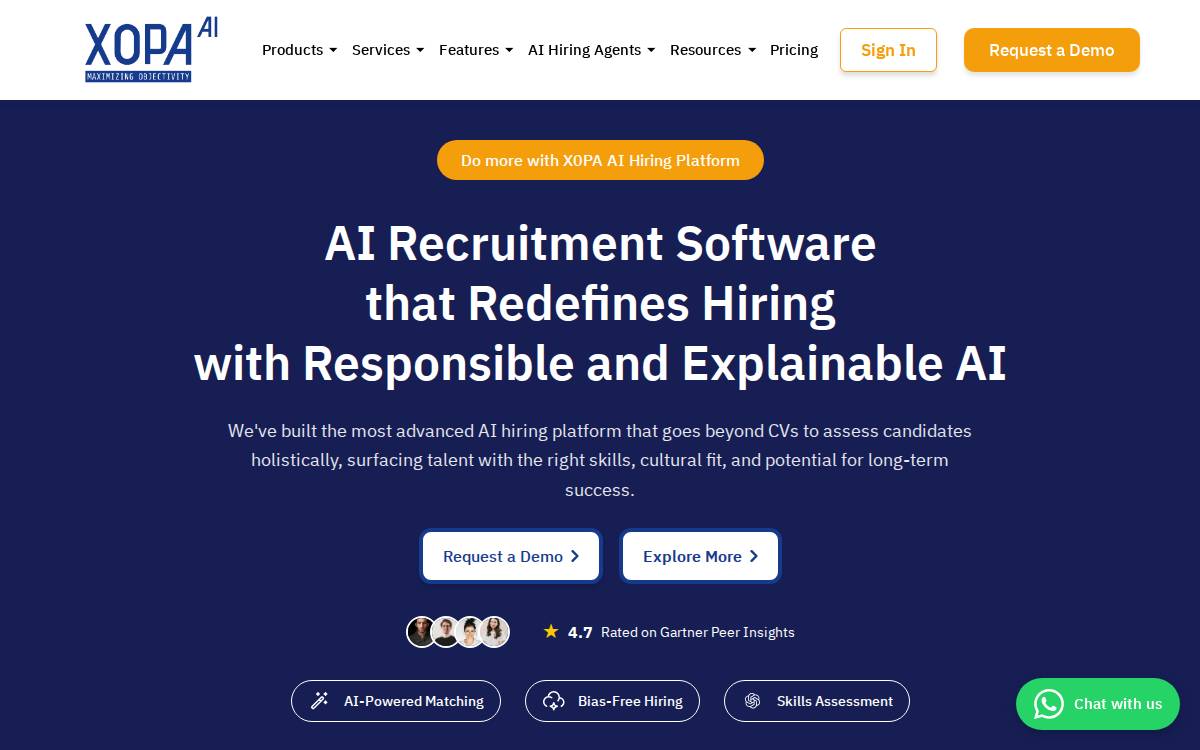 X0PA website preview