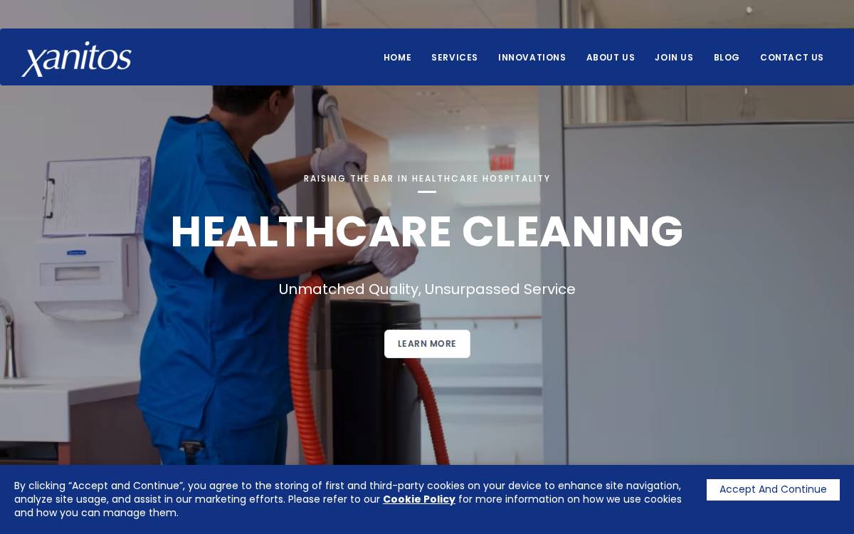 Xanitos website preview