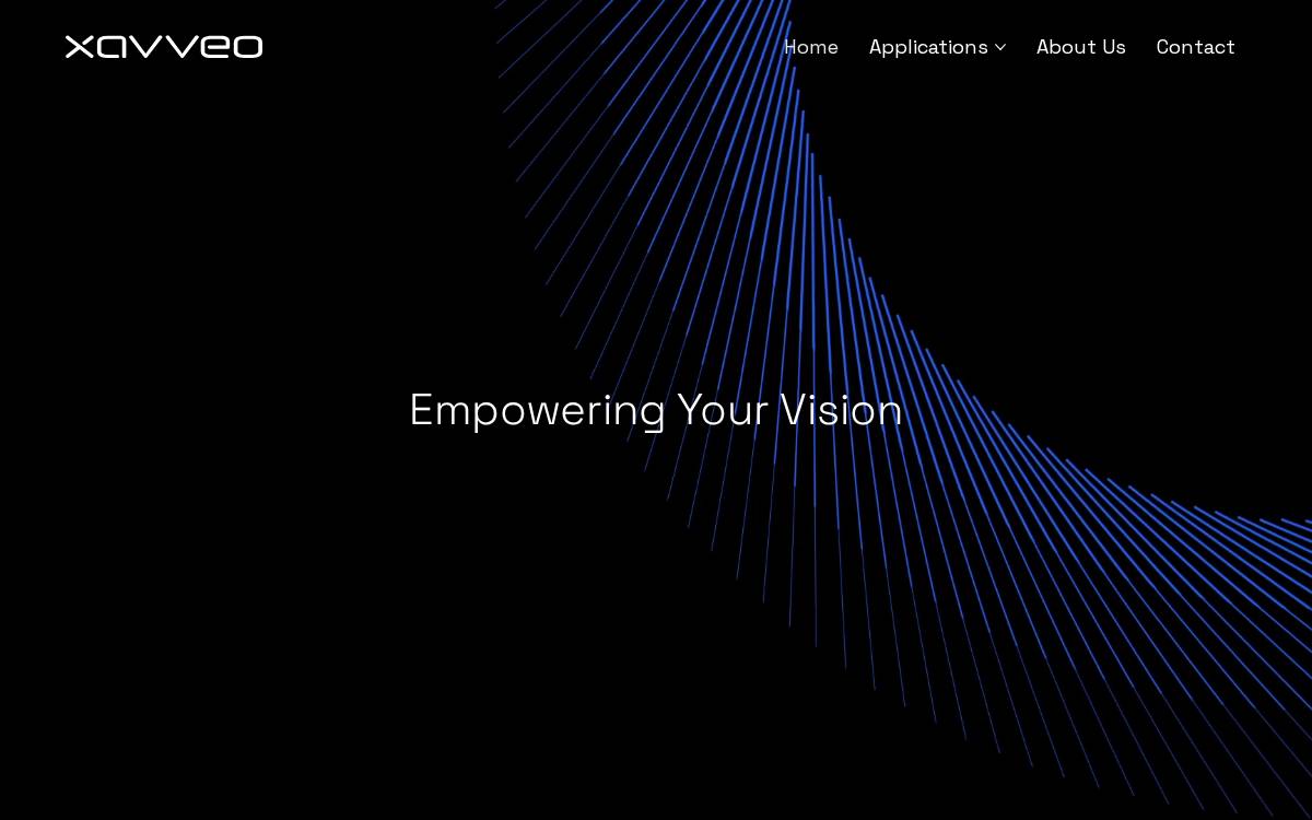 Xavveo website preview