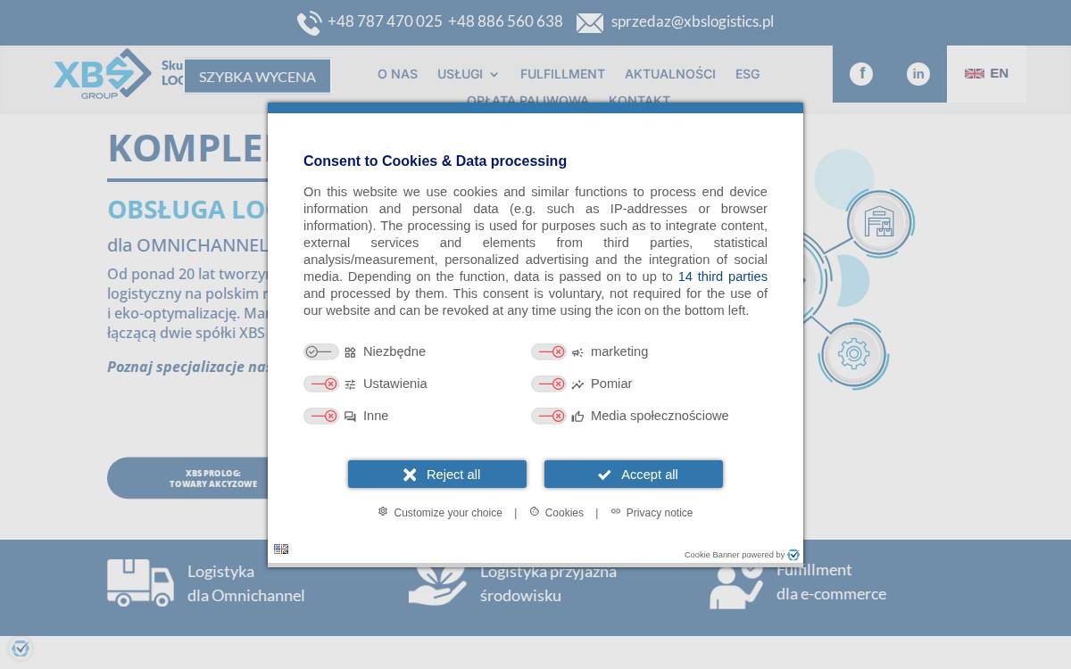 XBS Group website preview