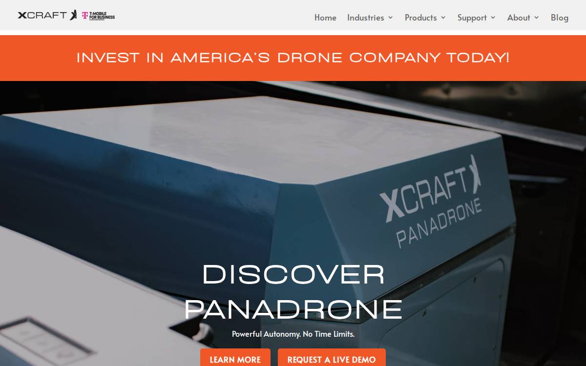 xCraft website preview
